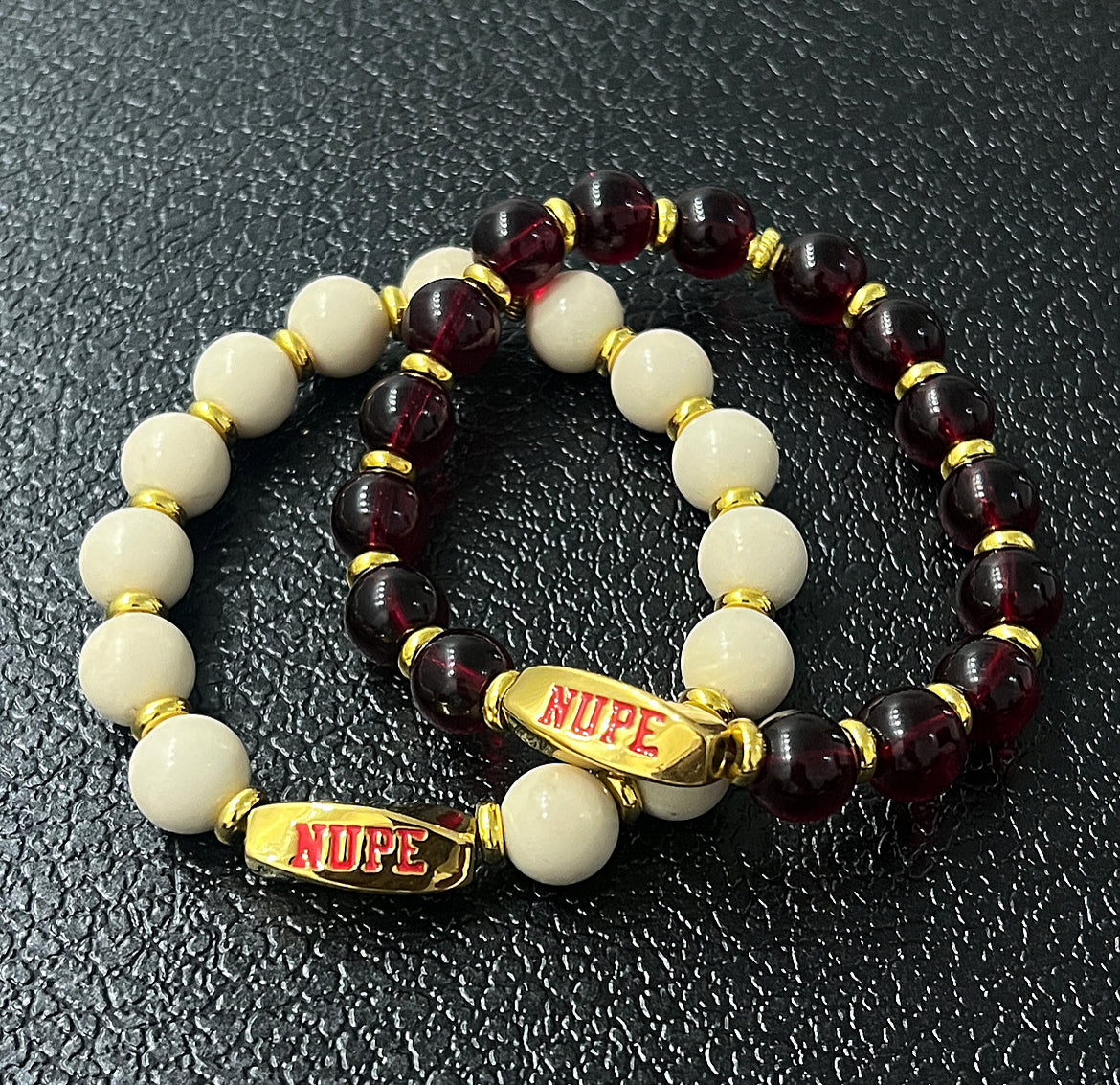 Kappa Alpha Psi Beaded Bracelet