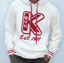 Big K "Phi Nu Pi” Cream Hoodie