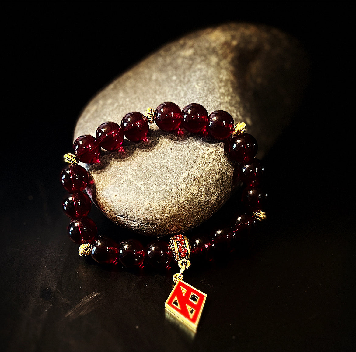 Kappa Alpha Psi Beaded Bracelet
