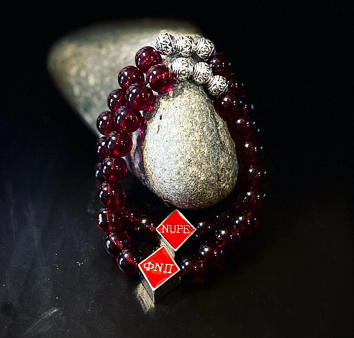 Kappa Alpha Psi Beaded Bracelet
