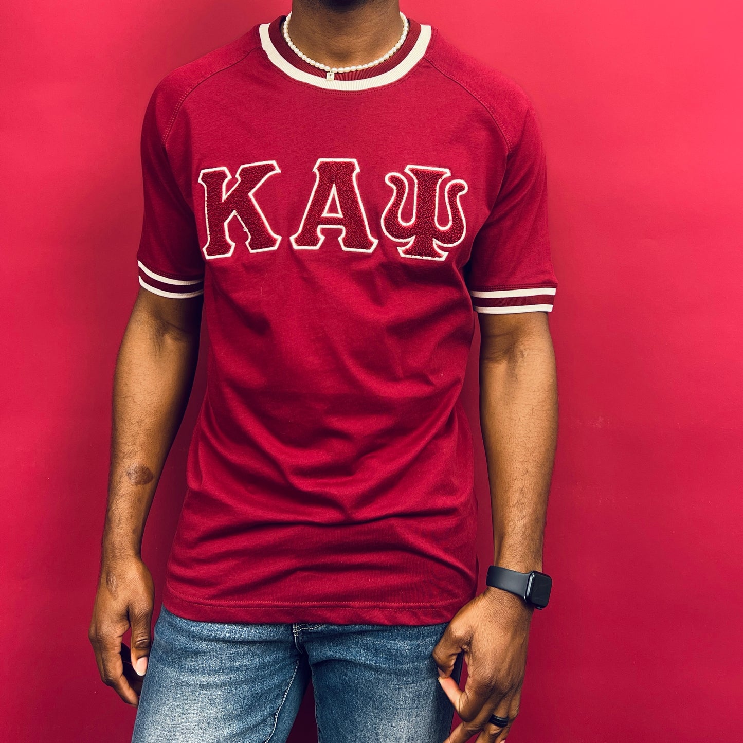 Featuring the iconic Kappa Alpha Psi logo, this shirt is a must-have for any member of the fraternity. The bold crimson color is sure to make you stand out in a crowd, and the shirt's classic design means it will never go out of style. So why wait? Add this Kappa Alpha Psi T-shirt to your collection today and show off your love for one of the most respected fraternities in the world.