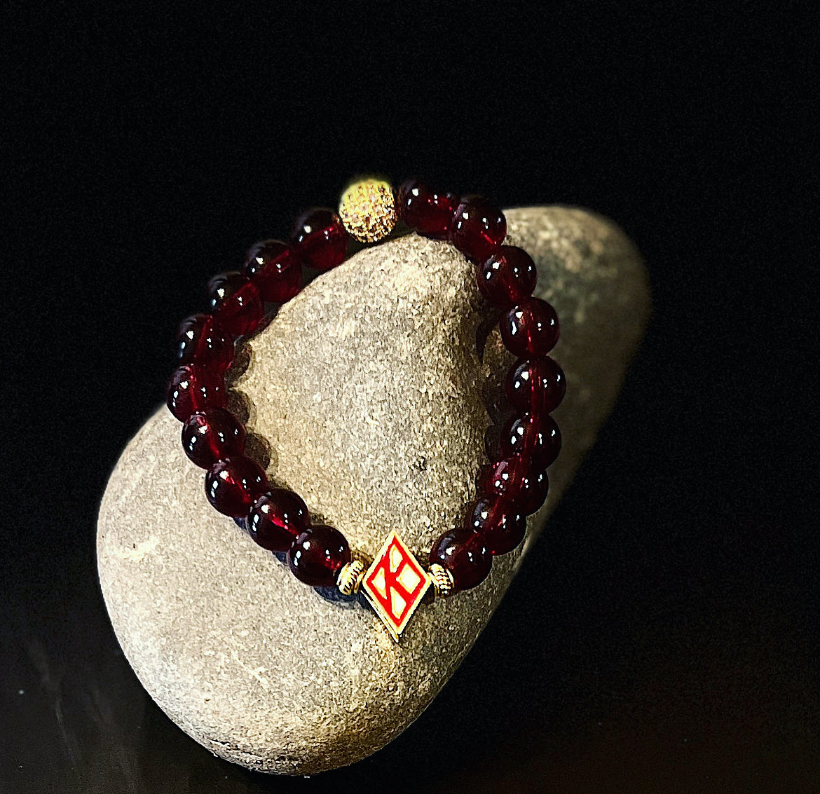 Kappa Alpha Psi Beaded Bracelet