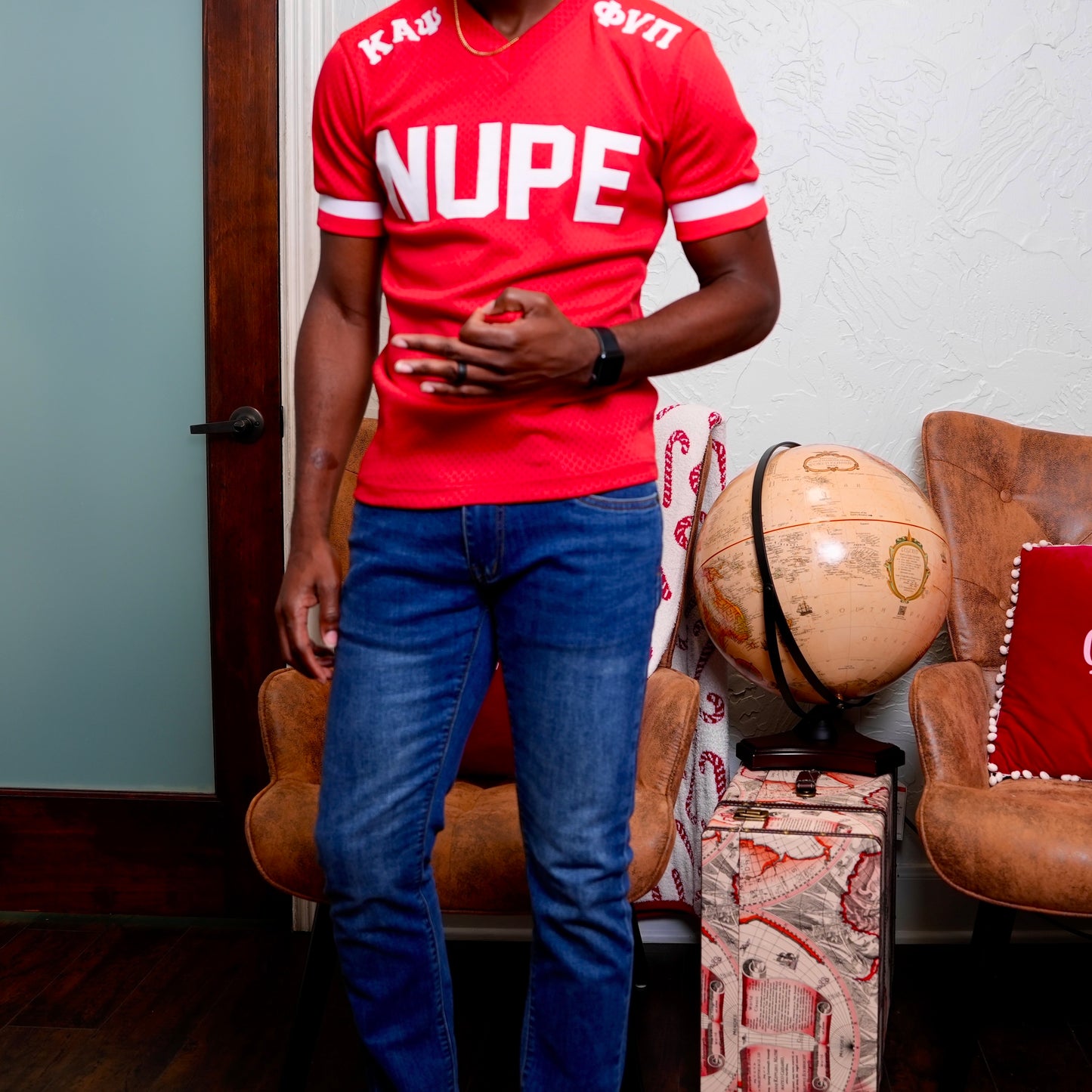 Kappa Alpha Psi Mesh Jersey T shirt