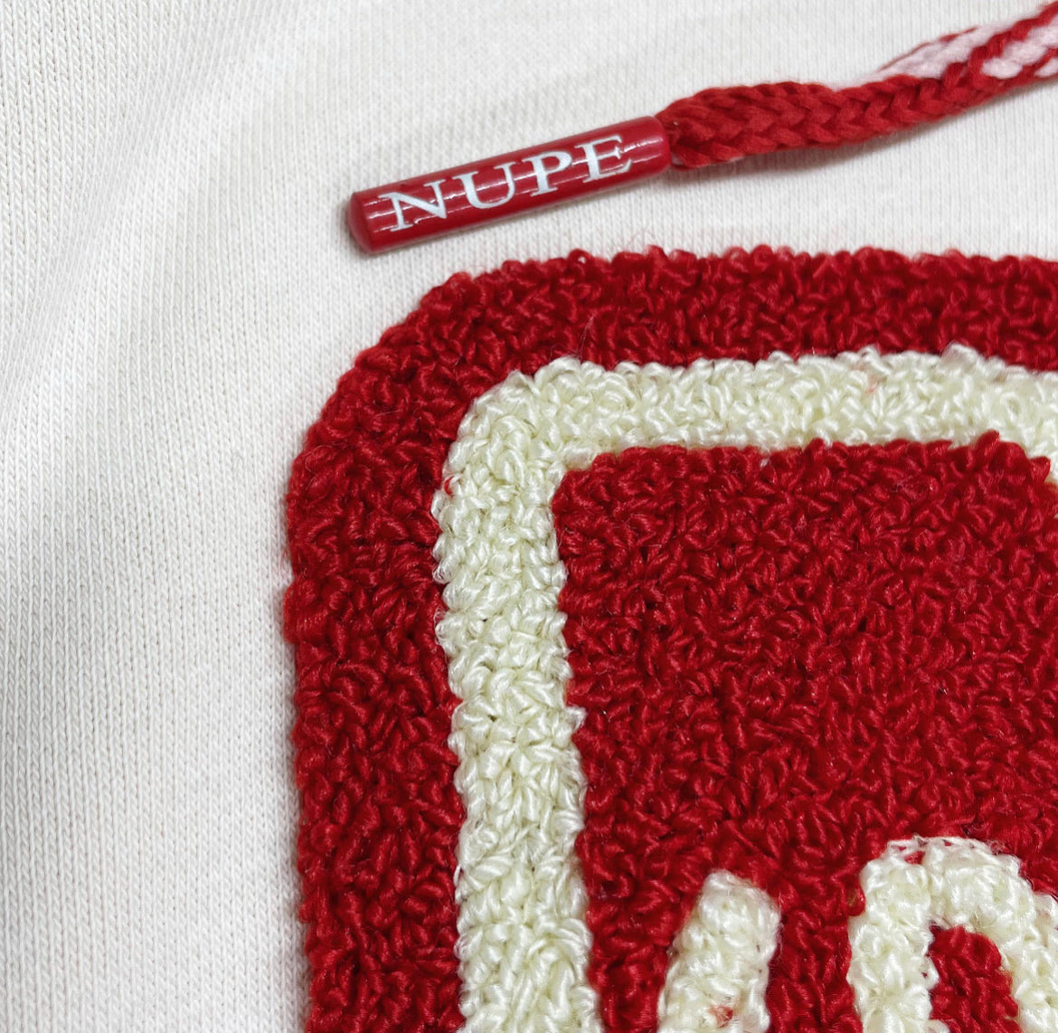 Big K "Phi Nu Pi” Cream Hoodie