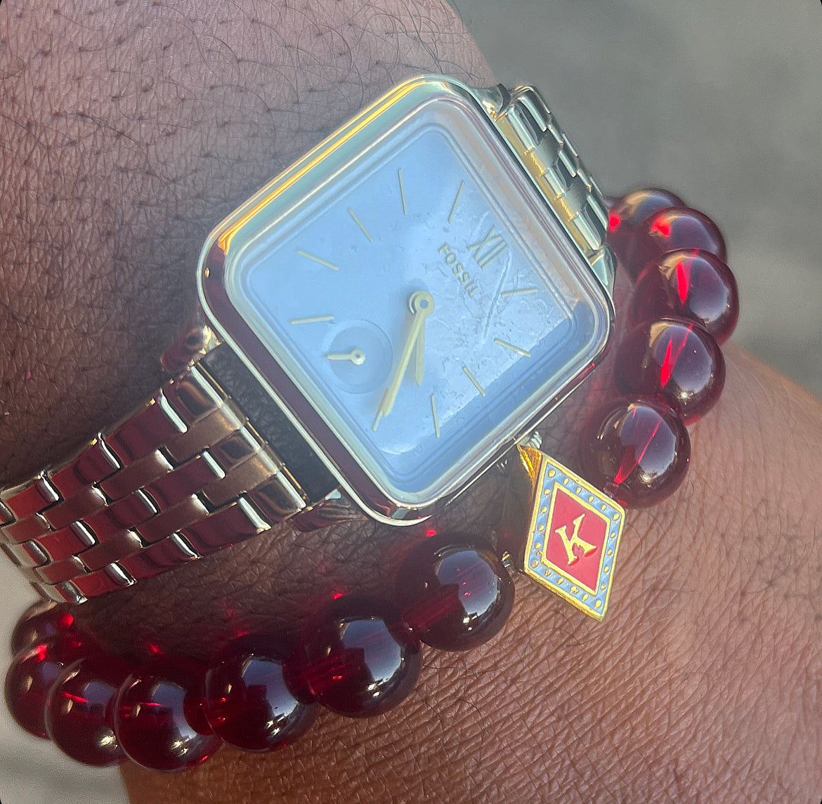 This Kappa Alpha Psi beaded bracelet is a must-have for any member of the Fraternity organization. The intricate beadwork and floating K logo make this bracelet a unique and stylish addition to any outfit. Perfect for showing off your pride and representing your organization.
Ideal for collectors of historical memorabilia, this bracelet is a great addition to any collection. Whether you wear it every day or save it for special occasions, it is sure to be a conversation starter.