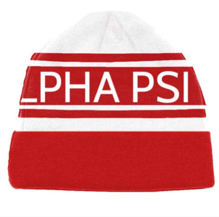 Keep Warm And Stylish With a High Quality Knitted Kappa Alpha Psi Embroidered Beanie from Nupe Kave. Big Greek Lettered Embroidered Fisherman Beanie / Cap. The perfect Head Gear to Keep You Styling and Warm.