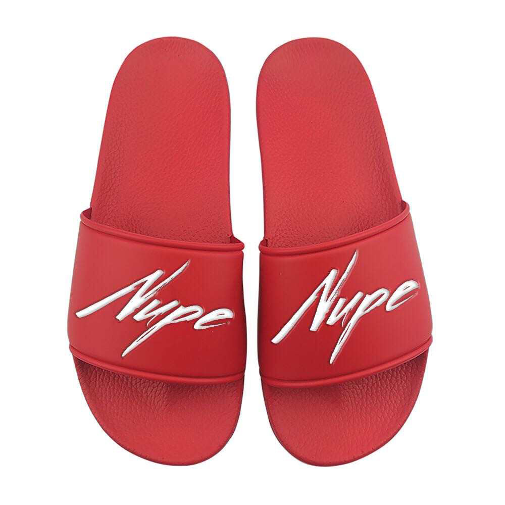 NUPE Red & White Slides