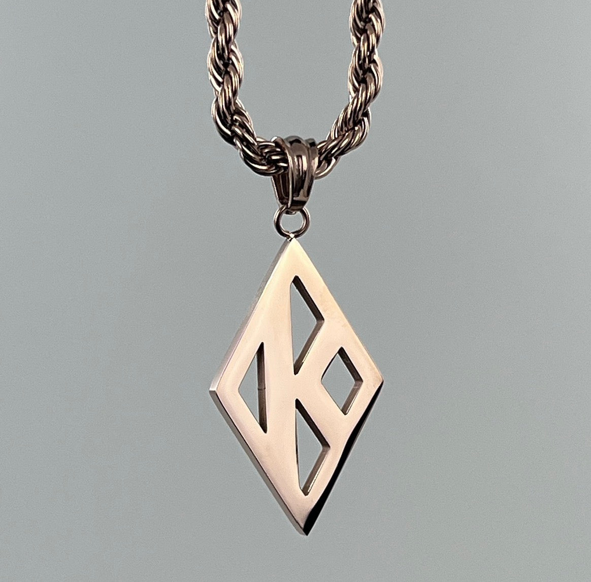 Kappa Alpha Psi necklace/Jewelry and charm A beyond stunning Kappa Alpha Psi necklace and charm made with 18k solid Rose gold Plated. This pendant is made to last for generations and generations, perfect for that special Kappa Alpha Psi member. The ultimate gift to show off your fraternity pride is here!