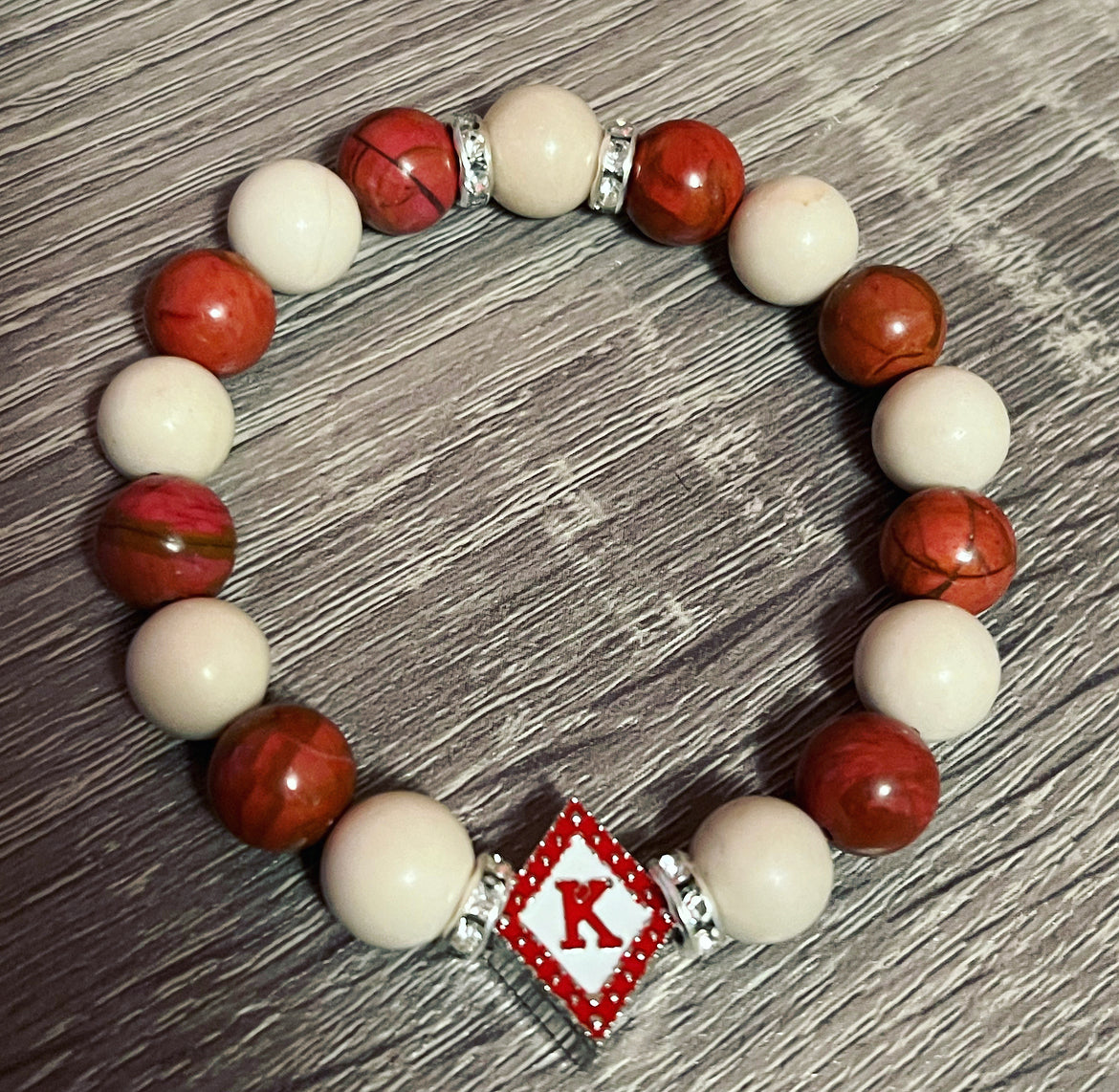Kappa Alpha Psi Beaded Bracelet