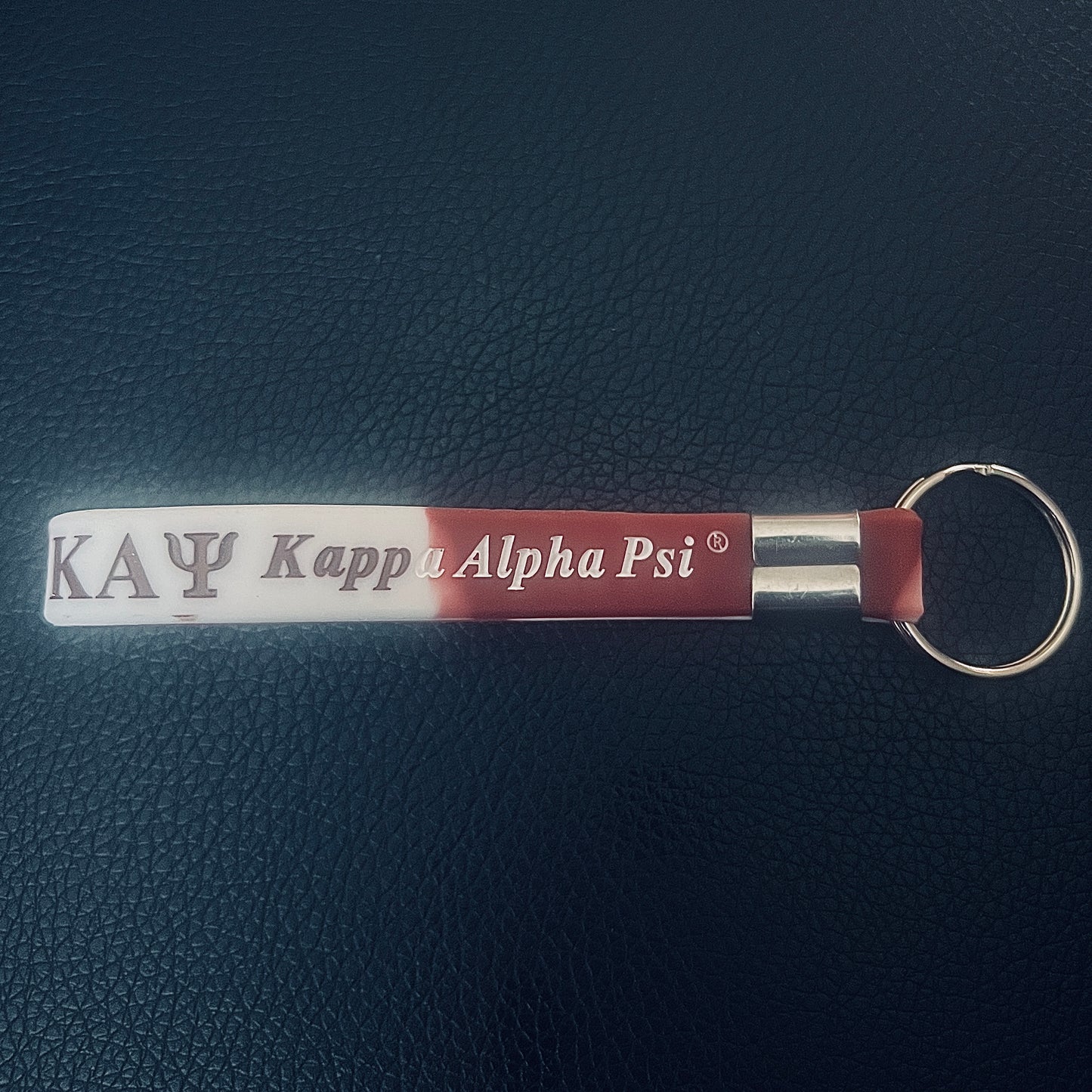 Kappa Alpha Psi Silicone Key Chain