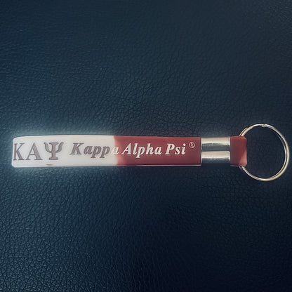 Kappa Alpha Psi Silicone Key Chain