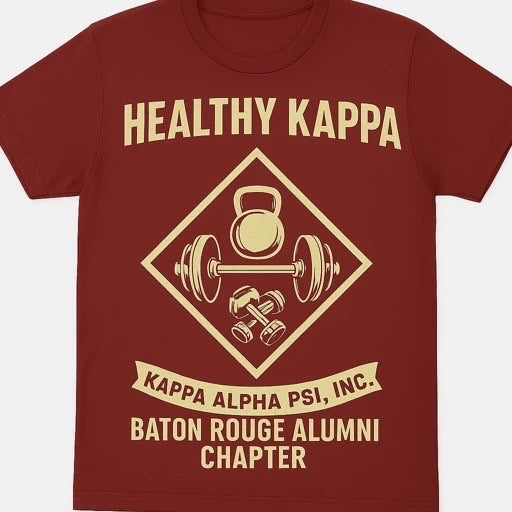 BATON ROUGE ALUMNI Dri-fit T shirt - Customized