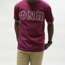 Show off your love for Kappa Alpha Psi with this stylish t-shirt. Made of high-quality cotton material, this white colored shirt features a solid pattern and short sleeves with a crew neckline. The regular fit shirt is perfect for any occasion and can be worn by any member of Kappa Alpha Psi.

