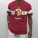 Kappa Alpha Psi Crimson Chenille Shield T Shirt