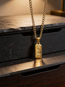 ΚΑΨ Mini Gold Necklace – Elegant and Versatile Jewelry