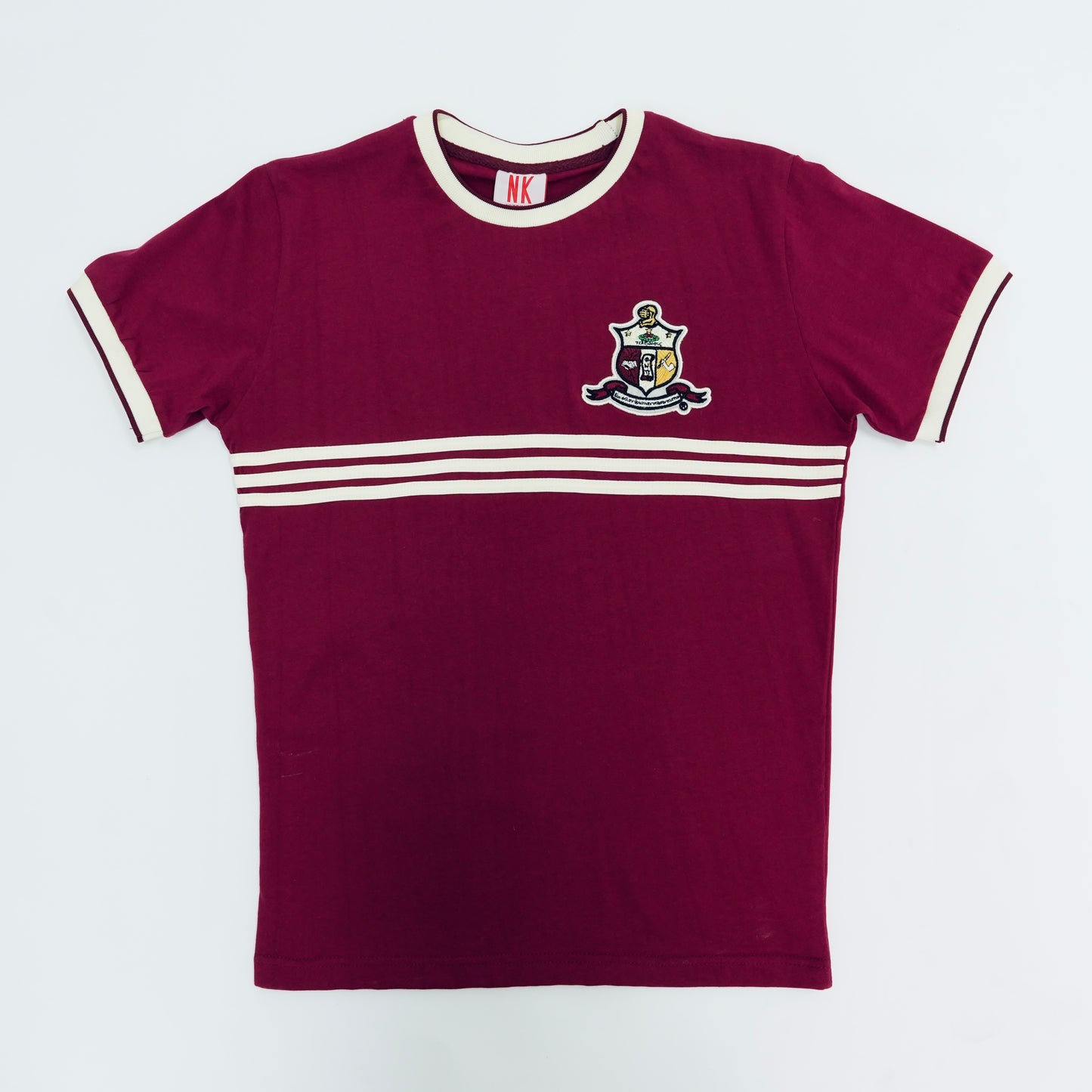The&nbsp;Kappa Alpha Psi Coat of Arms T-Shirt is a stylish and comfortable option for brothers of the Kappa Alpha Psi fraternity. Featuring the iconic coat of arms of the organization, this shirt proudly displays the brand's heritage and values. Made from high-quality materials, this T-shirt is a great addition to any Nupes wardrobe, allowing him to show off his affiliation with Kappa in a casual and fashionable way.