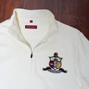 Kappa Alpha Psi Nupe Cream Quarter-Zip Sweatshirt for Comfortable Style and Versatility