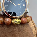 Kappa Alpha Psi Light Wooden Beaded Bracelet