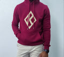 Floating K Dark Maroon Hoodie