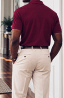 Kappa Alpha Psi Polo Shirt - Iconic Dark Maroon Design