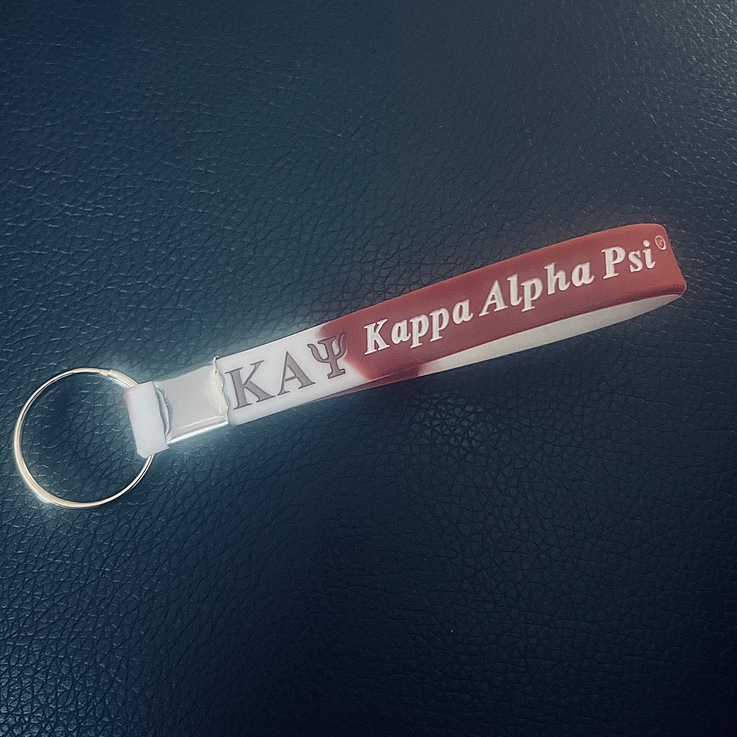 Kappa Alpha Psi Silicone Key Chain