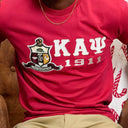 Kappa Alpha Psi  light Coat of Arms 1911 T Shirt
