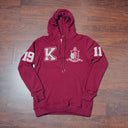 Kappa Alpha Psi Crimson Coat Of Arms Hoodie