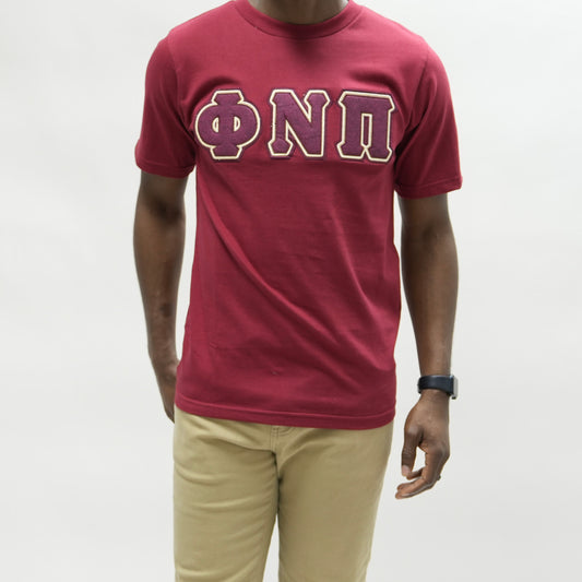 Kappa Alpha Psi Premium “Phi Nu Pi” Crimson T Shirt