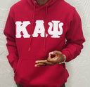 ΚΑΨ Embroidery Red Hoodie