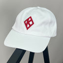 Kappa Alpha Psi Diamond K Dads Hat- White - NUPE KAVE