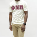 This Kappa Alpha Psi “Phi Nu Pi” cream T-shirt is a must-have for any fraternity member. Show off your organization’s pride with this stylish and comfortable shirt. The shirt is made of high-quality material and is perfect for any casual occasion. The design is eye-catching and unique, making it stand out from the rest. Whether you’re at a party or just hanging out with Nupes, this T-shirt is sure to make a statement. Add it to your collection today and wear your pride on your sleeves.