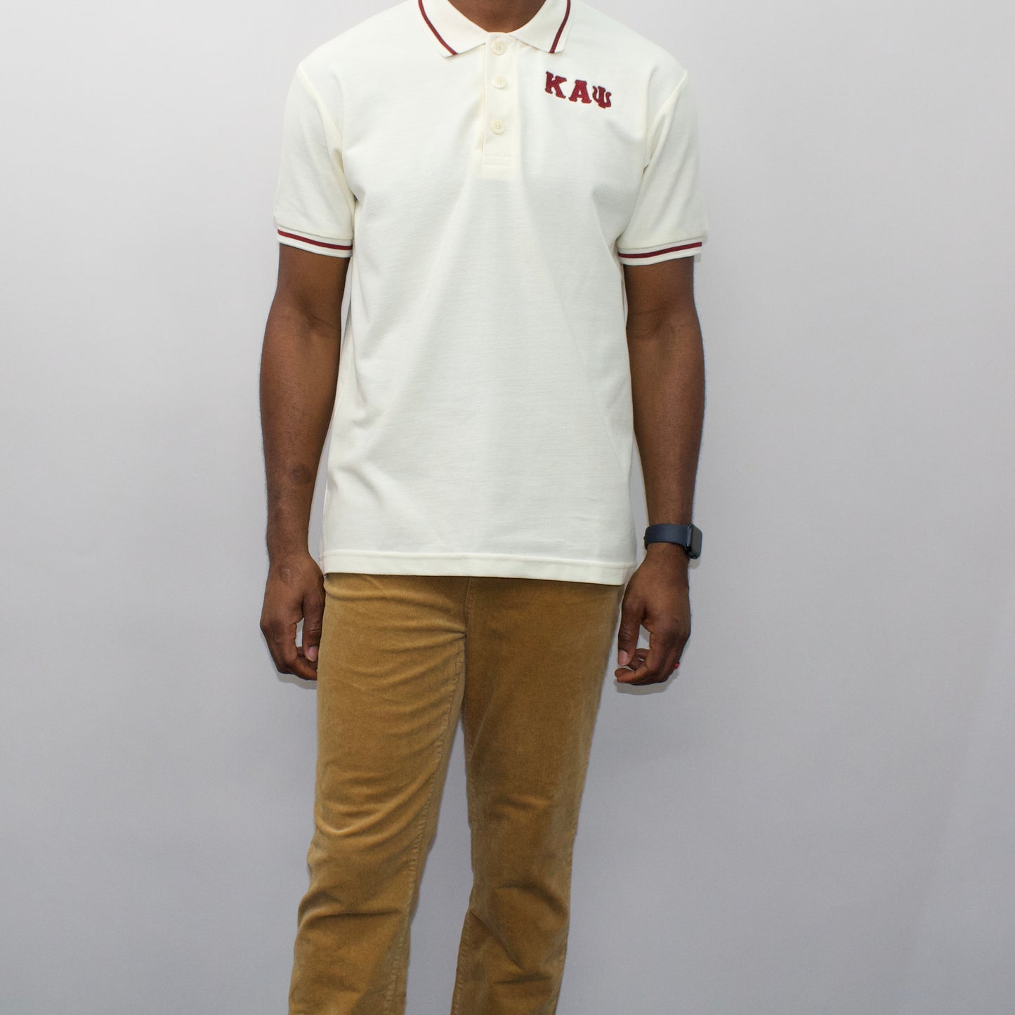 Kappa Alpha Psi Cream Polo Shirt