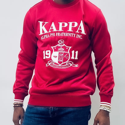 ΚΑΨ Crimson Stylish & Casual Sweatshirt Size