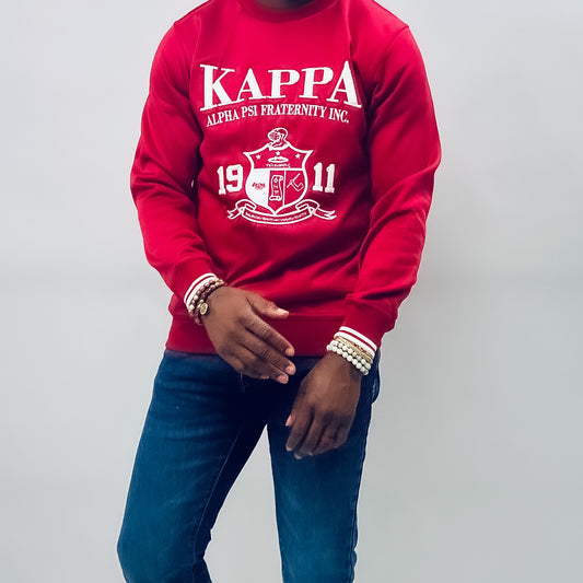 ΚΑΨ Crimson Stylish & Casual Sweatshirt Size