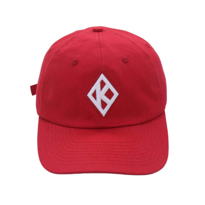 Kappa Alpha Psi Diamond K Dads Hat- Red