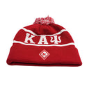 Keep Warm And Stylish With a High Quality Knitted Kappa Alpha Psi Embroidered Beanie from Nupe Kave. Big Greek Lettered Embroidered Fisherman Beanie / Cap. The perfect Head Gear to Keep You Styling and Warm.