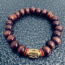 Kappa Alpha Psi Wooden Beaded Bracelet