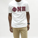 This Kappa Alpha Psi “Phi Nu Pi” White T-shirt is a must-have for any fraternity member. Show off your organization’s pride with this stylish and comfortable shirt. The shirt is made of high-quality material and is perfect for any casual occasion. The design is eye-catching and unique, making it stand out from the rest. Whether you’re at a party or just hanging out with Nupes, this T-shirt is sure to make a statement. Add it to your collection today and wear your pride on your sleeve