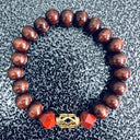 Kappa Alpha Psi Wooden Beaded Bracelet