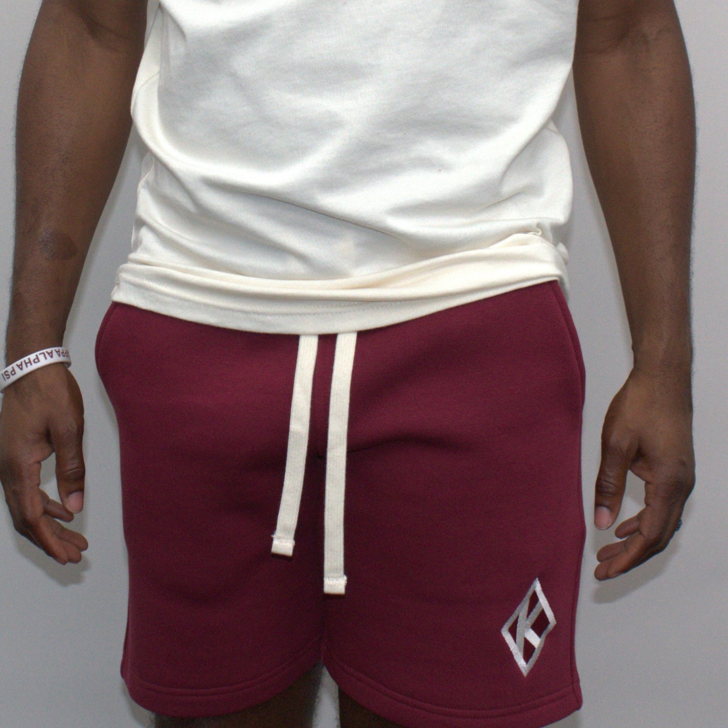 ΚΑΨ Cotton fleece Crimson Shorts