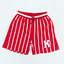ΚΑΨ Red & White Stripes Shorts