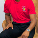 Kappa Alpha Psi White Polo Shirt Dri-Fit