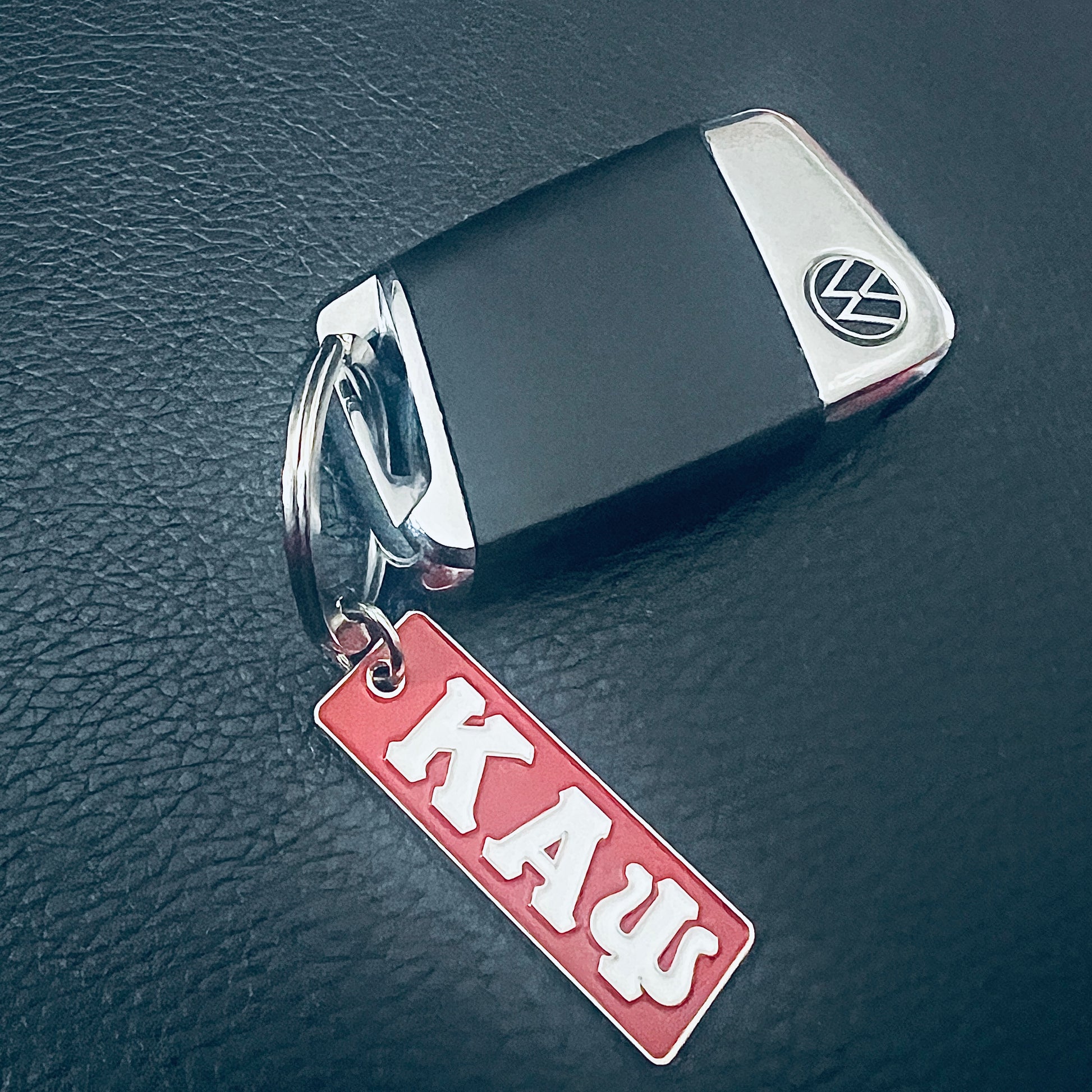 This Kappa Alpha Psi Shield Key Chain is a must-have for any fraternity enthusiast. The intricate design and attention to detail make this key chain a true work of art.