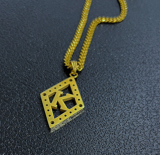 ΚΑΨ 4 Points Gold Cuban Necklace