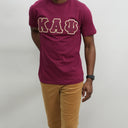 Premium Basic Dark Crimson T-Shirt is a staple for any wardrobe. Made of pure cotton, this crimson/cream-colored tee offers a soft feel against the skin and is designed to keep up with your daily activities without fuss. The short sleeves and classic crew neck provide a timeless look that's perfect for any casual occasion.