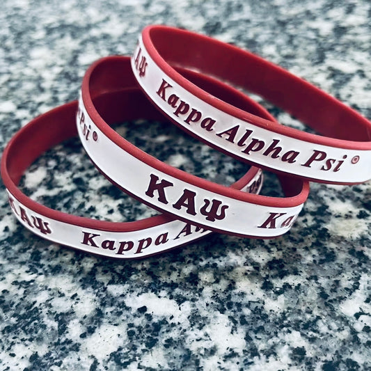 Kappa Alpha Psi Silicone Band