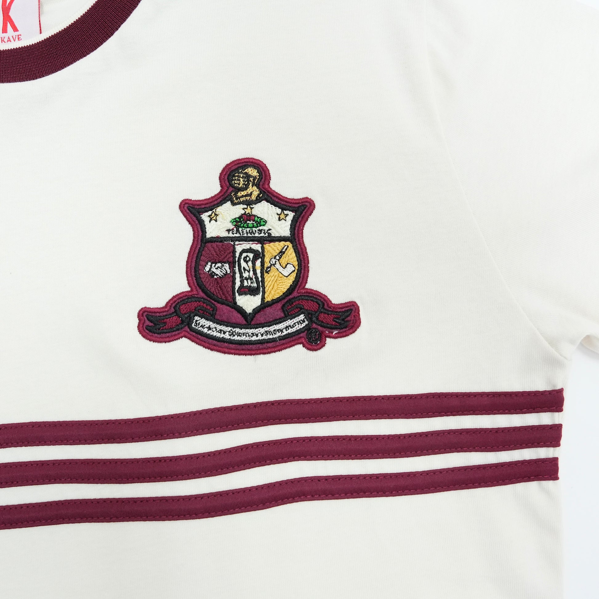 The&nbsp;Kappa Alpha Psi Coat of Arms T-Shirt is a stylish and comfortable option for brothers of the Kappa Alpha Psi fraternity. Featuring the iconic coat of arms of the organization, this shirt proudly displays the brand's heritage and values. Made from high-quality materials, this T-shirt is a great addition to any Nupes wardrobe, allowing him to show off his affiliation with Kappa in a casual and fashionable way.