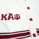 Kappa Alpha Psi Cardigan - Modern Classic Cream Design