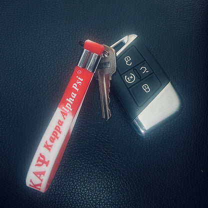 Kappa Alpha Psi Silicone Key Chain