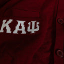 Kappa Alpha Psi Modern Classic Crimson Cardigan - NUPE KAVE
